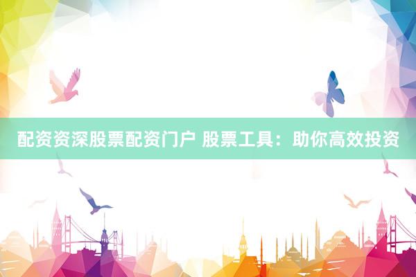 配资资深股票配资门户 股票工具：助你高效投资